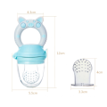 Wholesale baby food feeder infant nibbler feeding baby fruit pacifier